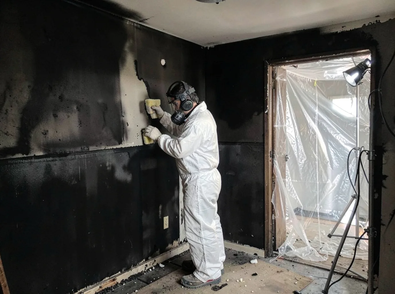 Fire Damage Restoration company in Vernon, MI